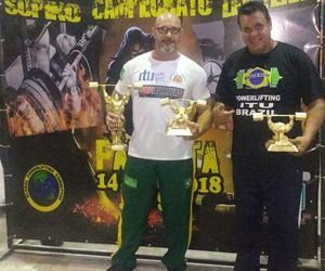 Atletas de Itu vencem Campeonato Paulista de Supino e Lev. Terra
