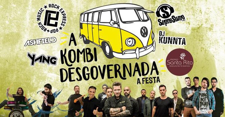 "A Kombi Desgovernada - A Festa: Tributo a Dago Menezes" ocorre dia 16