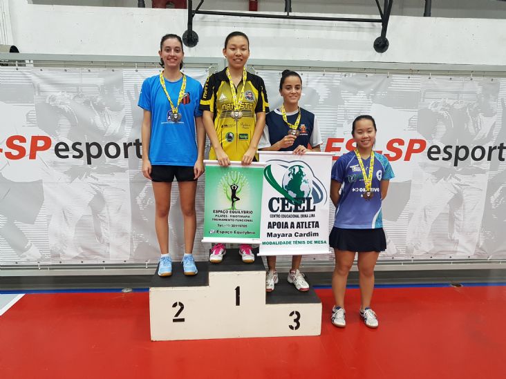 Atleta ituana é vice-campeã em torneio de Tênis de Mesa