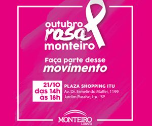 Colégio Monteiro Lobato participa de ação do "Outubro Rosa"