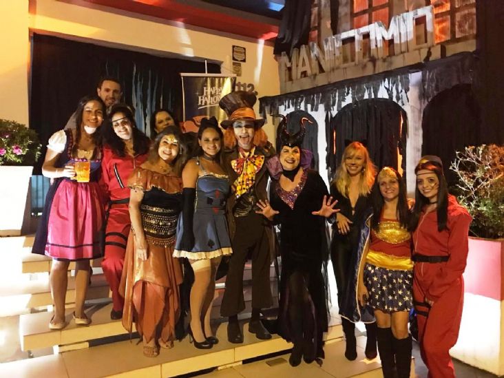 Hispano Americana promove "Halloween Party"