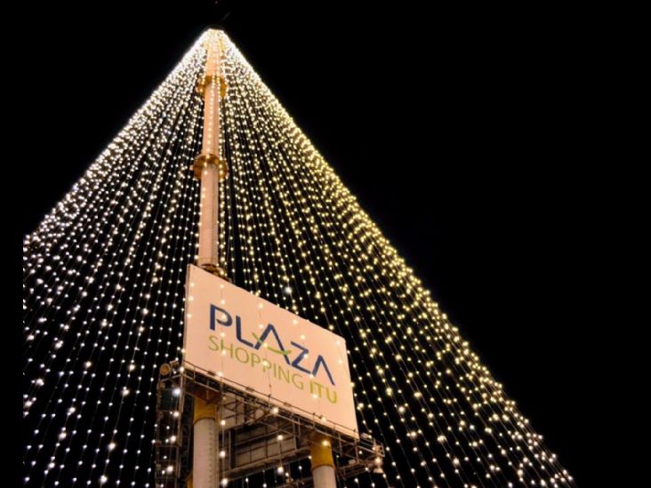 Plaza Shopping Itu inaugura Árvore de Natal Gigante na sexta-feira