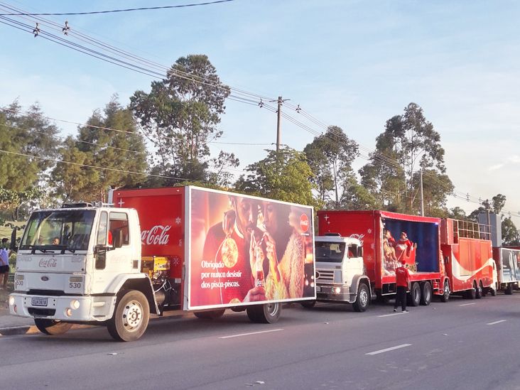 Caravana de Natal da Coca-Cola visitará Itu em duas datas
