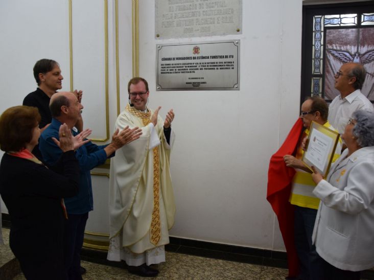 Câmara de Itu realiza homenagem póstuma a Padre Bento Dias Pacheco 