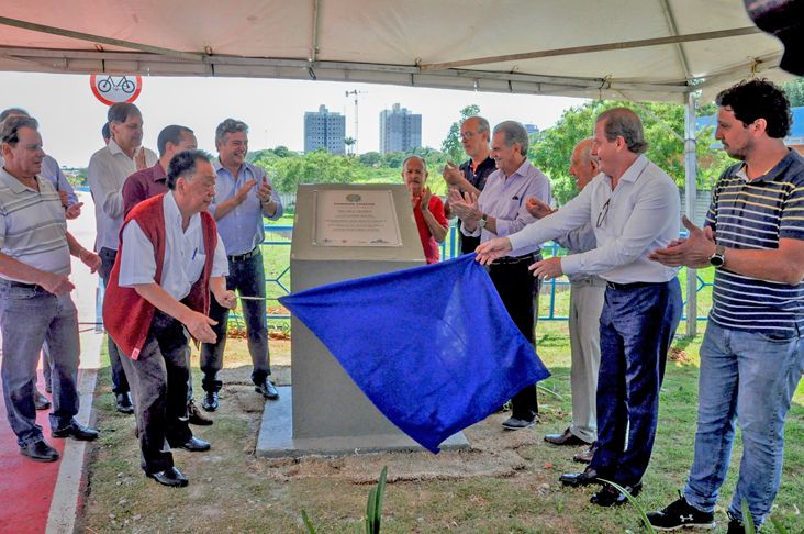 Parque Linear com a primeira ciclovia urbana de Itu é inaugurado