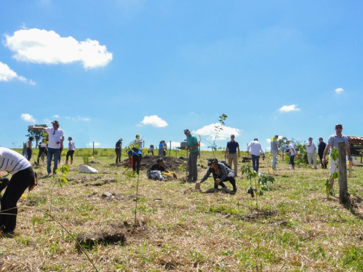 Plantio de 1,3 mil mudas encerra a Semana da Água em Itu