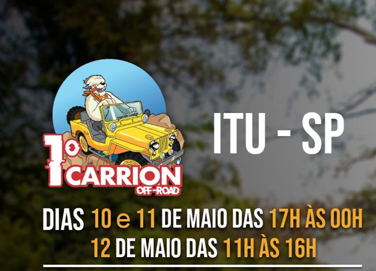 1º Carrion Off-Road ocorre neste fim de semana em Itu