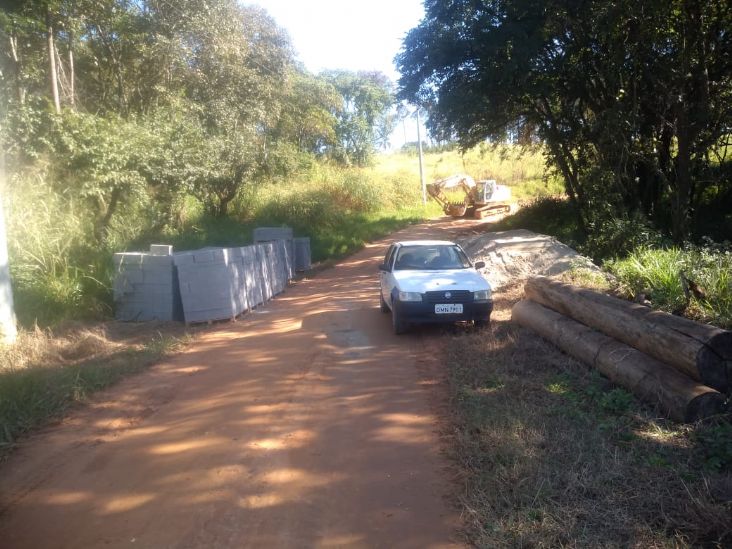 Ponte em estrada rural de Itu passa por obras de recuperação