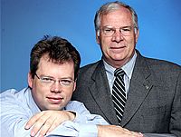 Ismael Guarnelli e seu filho Alexandre