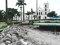 Fonte luminosa da Praça do Carmo será reformada