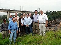 Trecho da ferrovia entre Itu e Salto é vistoriado