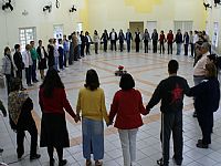 Educadores de Itu conhecem Dança Circular