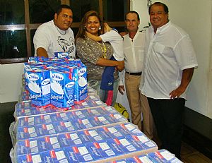 "Carnaval Solidário 2010" arrecada 222 caixas de leite em Porto Feliz