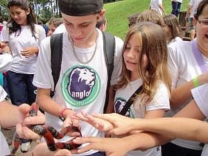 Alunos do Colégio Anglo visitam o Instituto Butantan