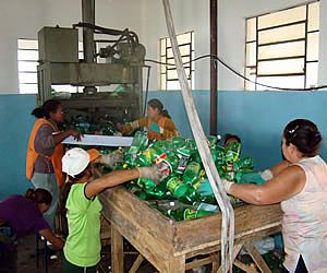 Cooperativa de Porto Feliz recebe prensa de materiais reciclados