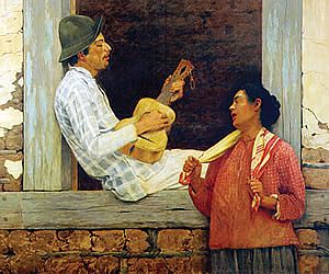 Exposição em homenagem ao Almeida Junior começa no dia 09