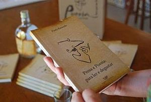 Livro "Prosa e Poesia: Para Ler e Degustar" é inspirado em cachaça