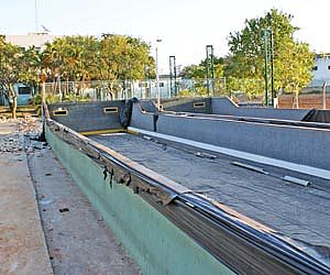 Cancha de bocha da Vila Gatti é reformada para Jogos Regionais