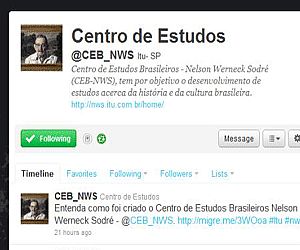 No ano de centenário, CEB-NWS ingressa nas mídias sociais