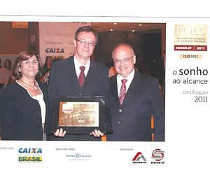 União Contábil recebe certificado do PQEC/2011