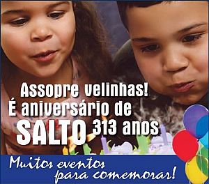 Salto completa 313 anos com extensa programação cultural