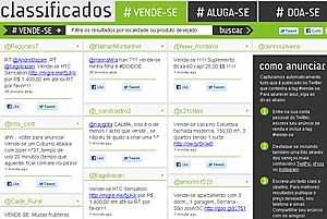 Web do Bem: portal reúne classificados publicados no Twitter