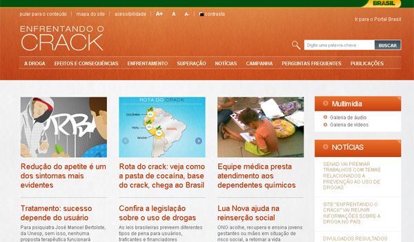 "Enfrentando o Crack" é tema da Web do Bem dessa semana