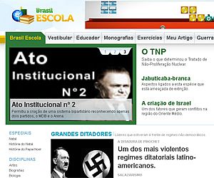 Web do bem: Brasil Escola 