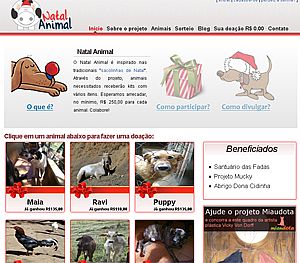 Web do Bem: um "Natal Animal"