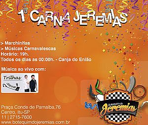 1º Carna Jeremias agita Carnaval em Itu