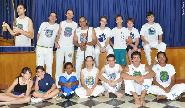 Colégio Anglo Itu recebe visita de Capoeirista da Alemanha
