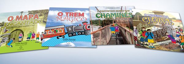 Coleção de livros apresenta história de Salto para crianças