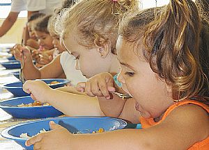 Alimentação escolar de Campinas introduz azeite no cardápio