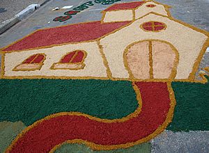 Corpus Christi: criador dos tapetes coloridos será homenageado em Itu