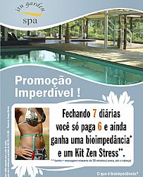 Itu Garden Spa realiza promoção de diárias em junho