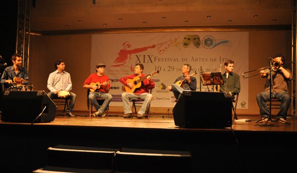 Grupo de Choro encanta em apresentação no Festival de Artes de Itu
