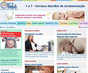 Web do Bem: Guia do Bebê