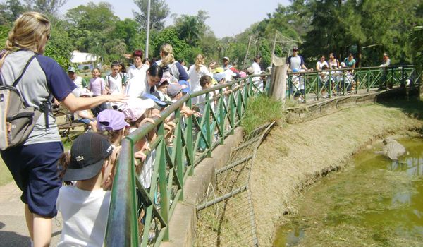 Alunos da Escola Vagalume visitam o Zoológico Quinzinho de Barros