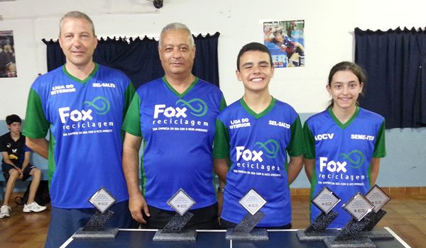 Mesatenistas de Itu são destaque em torneio da Liga do Interior