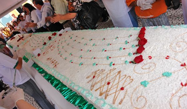 Receita do bolo de aniversário de Itu tem números impressionantes