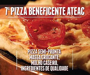 ATEAC promove 7ª Pizza Beneficente neste fim de semana