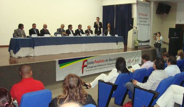 Fórum estadual de transportes e trânsito recebe representantes de Itu