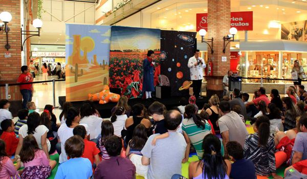 Projeto "Teatrando" reúne 250 pessoas no Plaza Shopping Itu