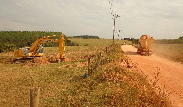Estrada do Jacuhú passa por manutenção