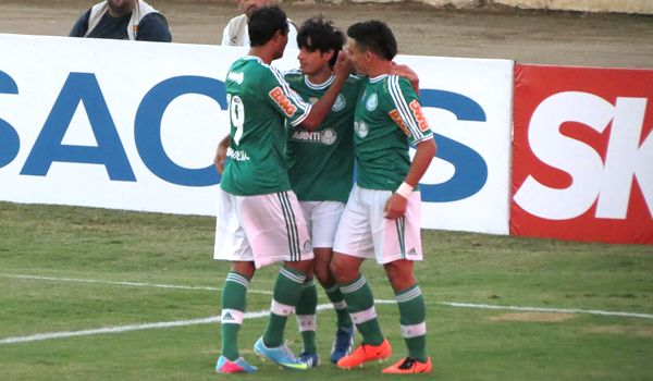 Tiago Real marca e Palmeiras inicia série de jogos em Itu com vitória