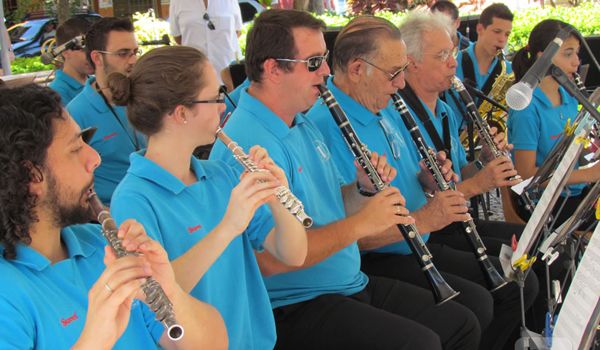 Banda União dos Artistas celebra 101 anos com concerto duplo em Itu