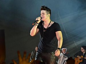 Luan Santana grava o seu terceiro DVD em Itu