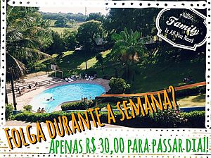 Chapéu de Sol tem preço promocional no Day Use durante a semana