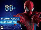 Imagem de: Homem-Aranha  o embaixador da Hora do Planeta 2014