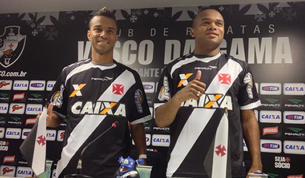 Anderson Salles e Rafael Silva são apresentados no Vasco da Gama